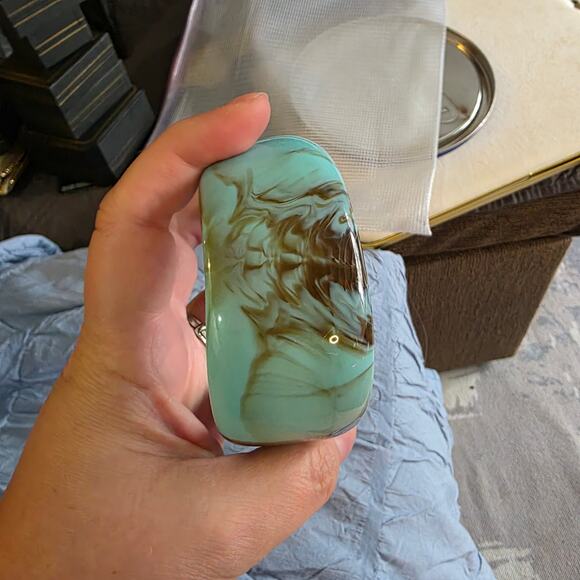 WHBM Necklace Silver Tone Black - Picture 3 of 4